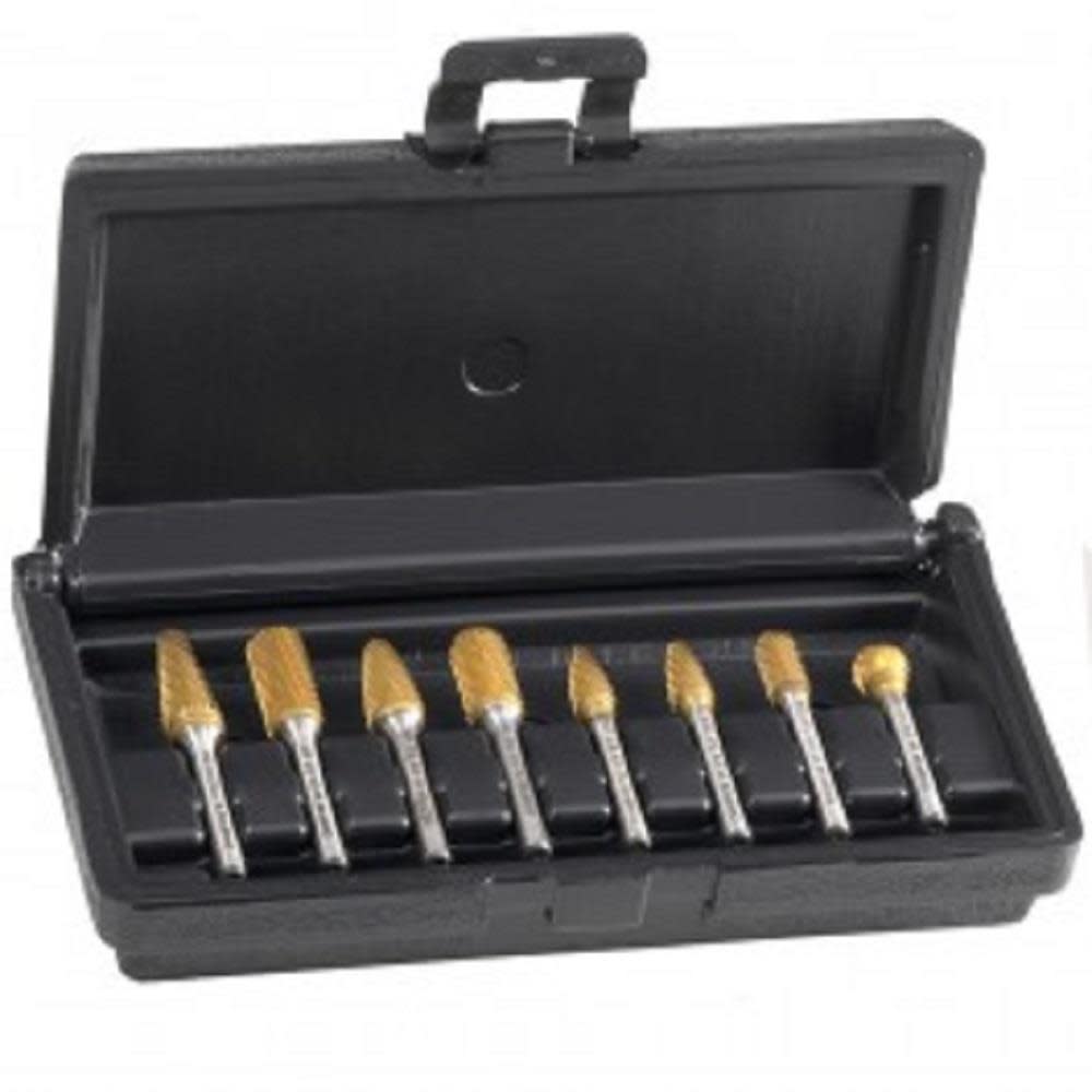 

Champion Cutting Tool 8 pc. TIN Coated Bur Kit