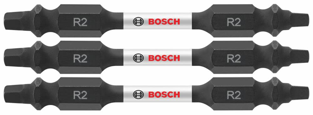 

Bosch 3 pc. Impact Tough 2.5 In. Square #2 Double-Ended Bits
