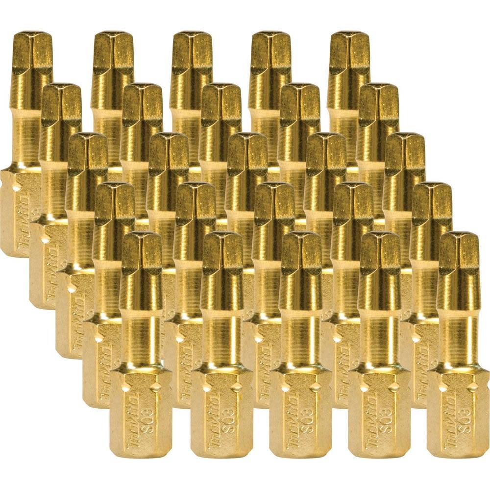 

Makita Impact Gold #2 Square Insert Bit (25-Pack)