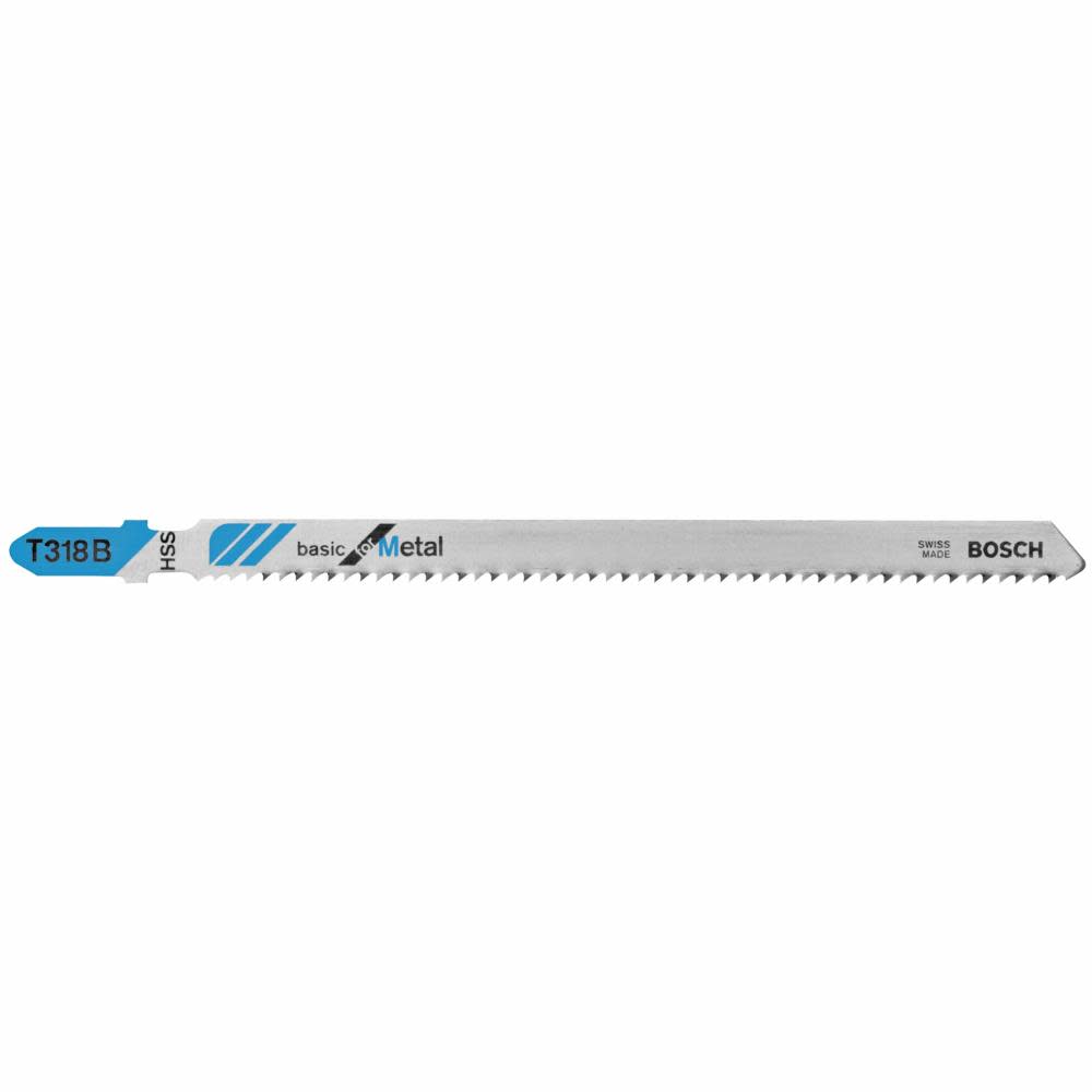 

Bosch 100 pc. 5-1/4 In. 14 TPI Basic for Metal T-Shank Jig Saw Blades