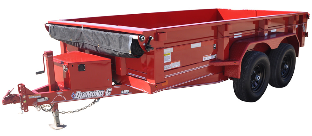 

Diamond C 10 Ft. x 77 In. Medium Duty Dump Trailer EDM