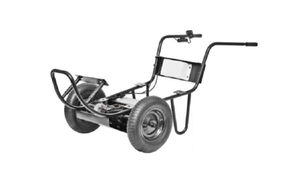 

PAW Electric Wheelbarrow Power Assist Drive System Without 6 Cu. Ft. Poly Tub