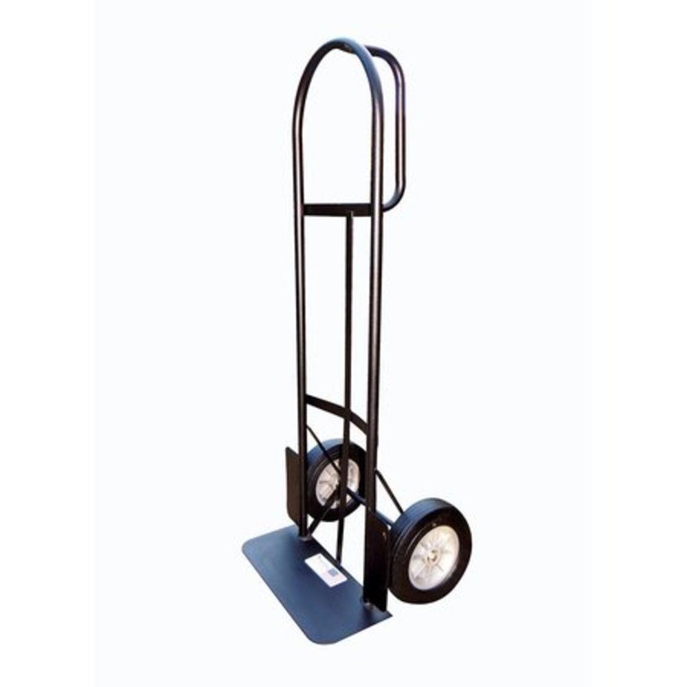

Milwaukee Hand Truck D-Handle Hand Truck with 18 In. Toe Plate & 10 In. Solid Wheels