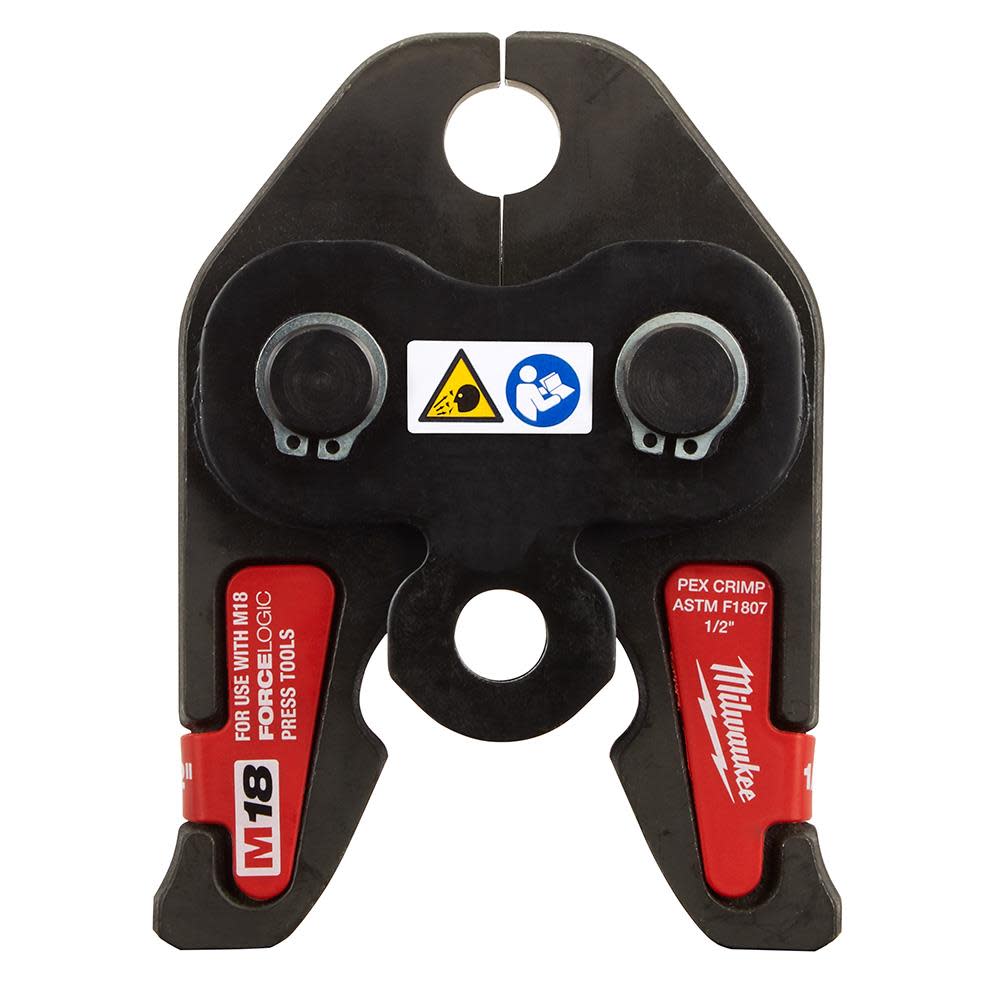 Milwaukee 1/2inch PEX Crimp (F1807 & F2159) Jaw for M18 FORCE LOGIC Press Tools