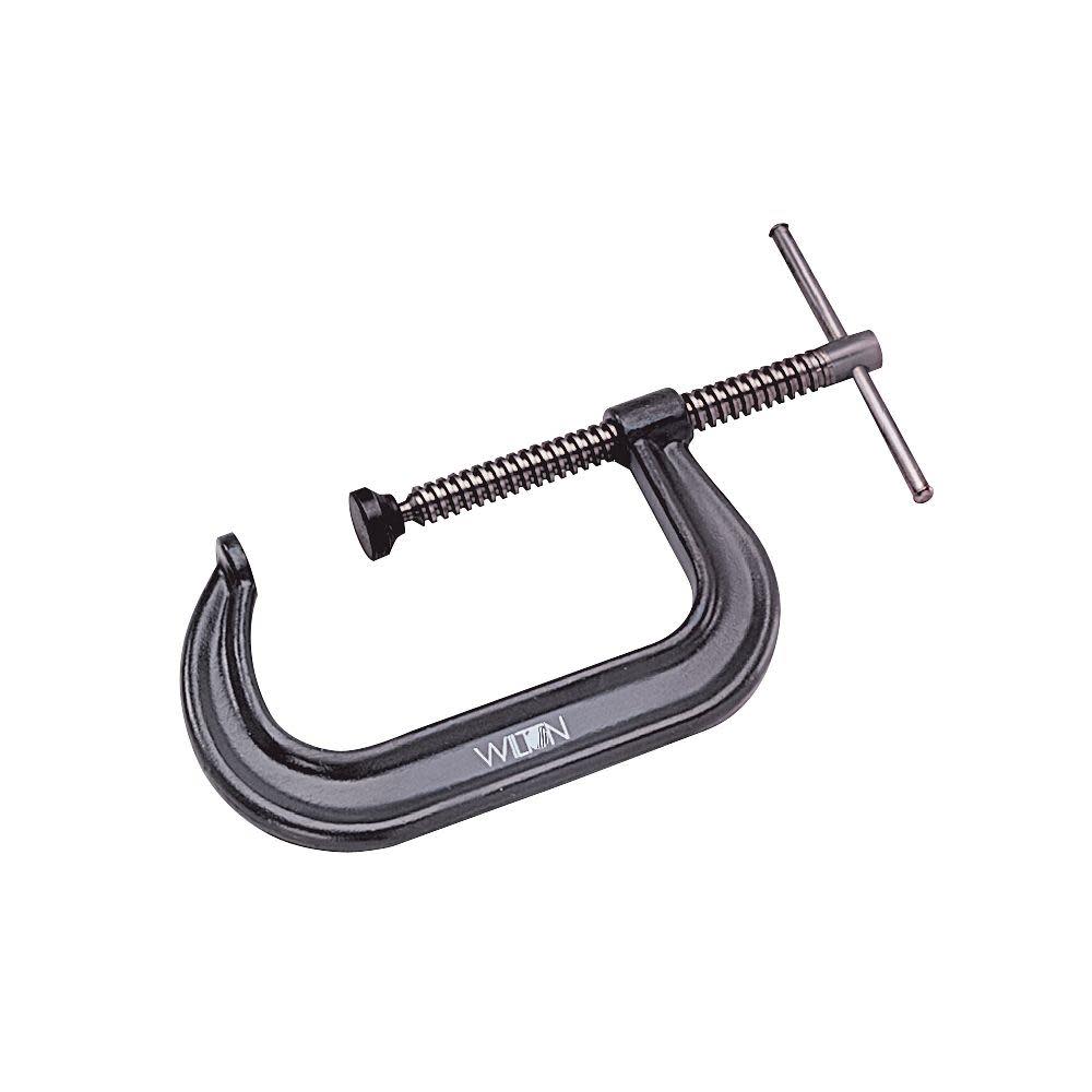 

Wilton Drop Forged C-Clamp 4-1/4 In. Opening 3-1/4 In. Throat