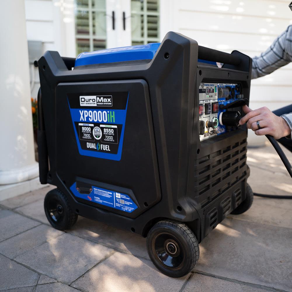 DuroMax Generator Dual Fuel Digital Inverter Hybrid Portable 9000 Watt - Image 5