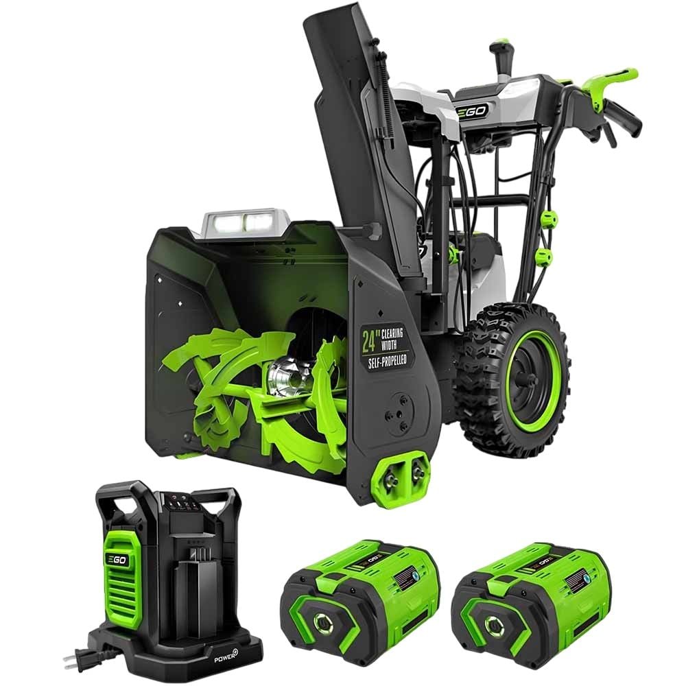 EGO 24 in Self-Propelled 2-Stage XP Snow Blower with Peak Power Kit