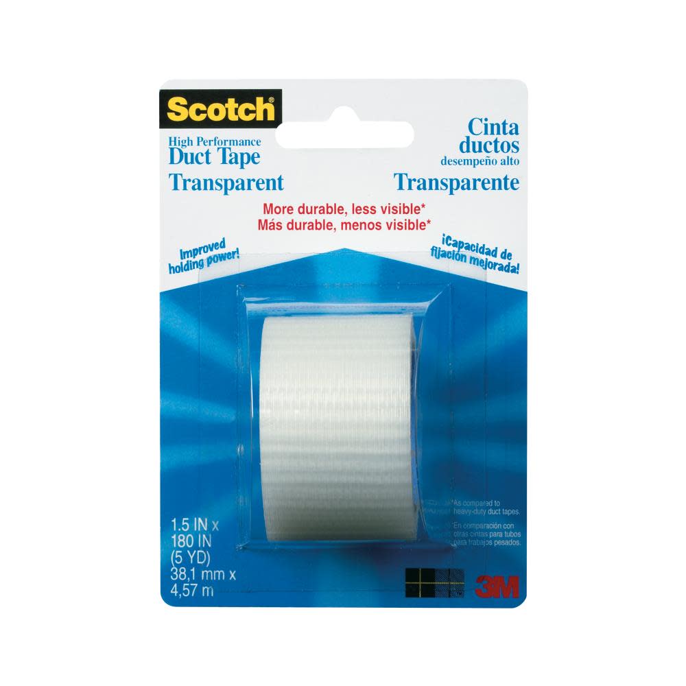 

3M Transparent High Performance Duct Tape
