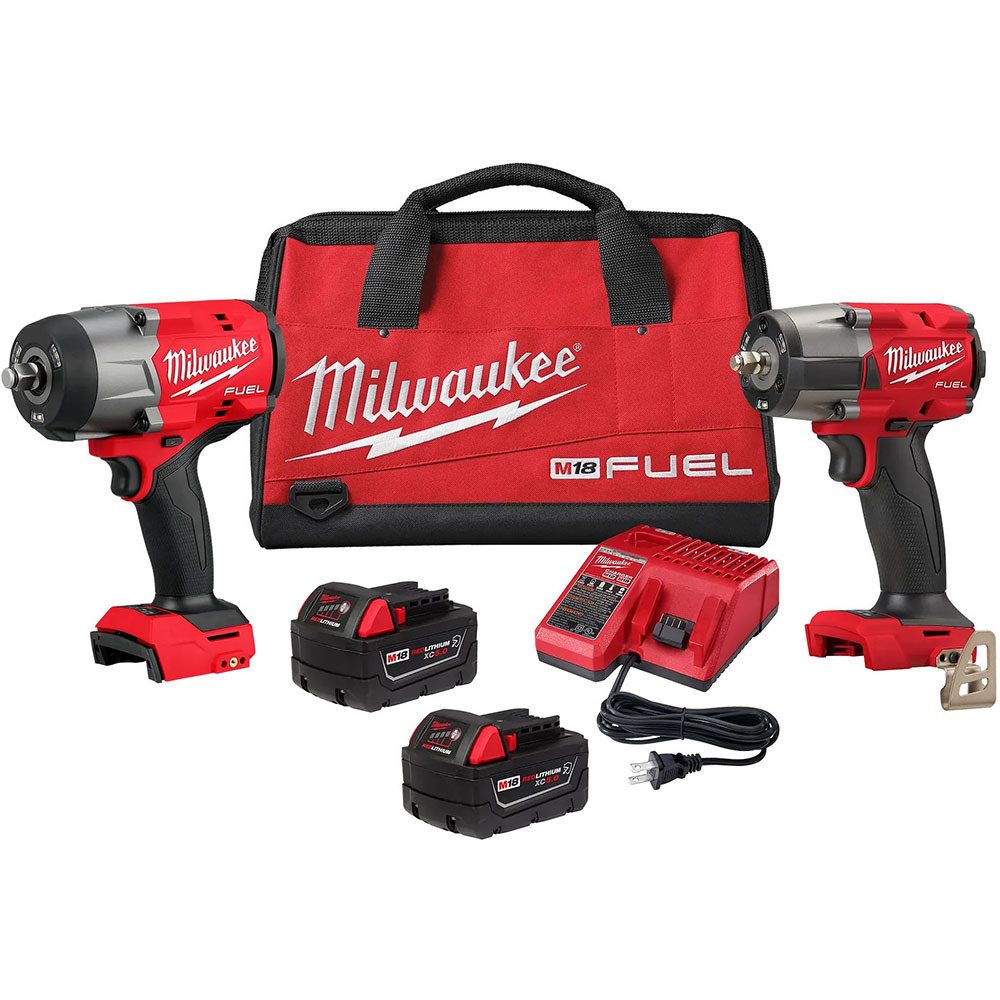 Milwaukee M18 FUEL Automotive Combo Kit with 1/2 in High Torque