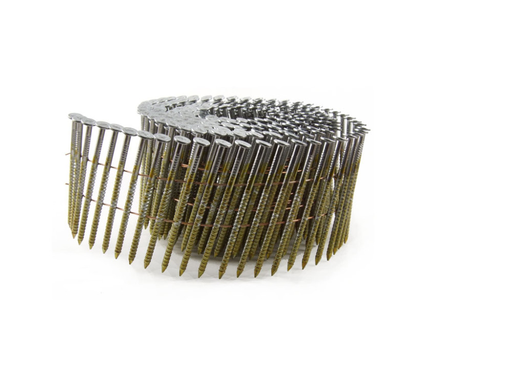 

B and C Eagle 2-3/8 x .099 Wire Collated Ring HDG Coil Framing Nails 500pc
