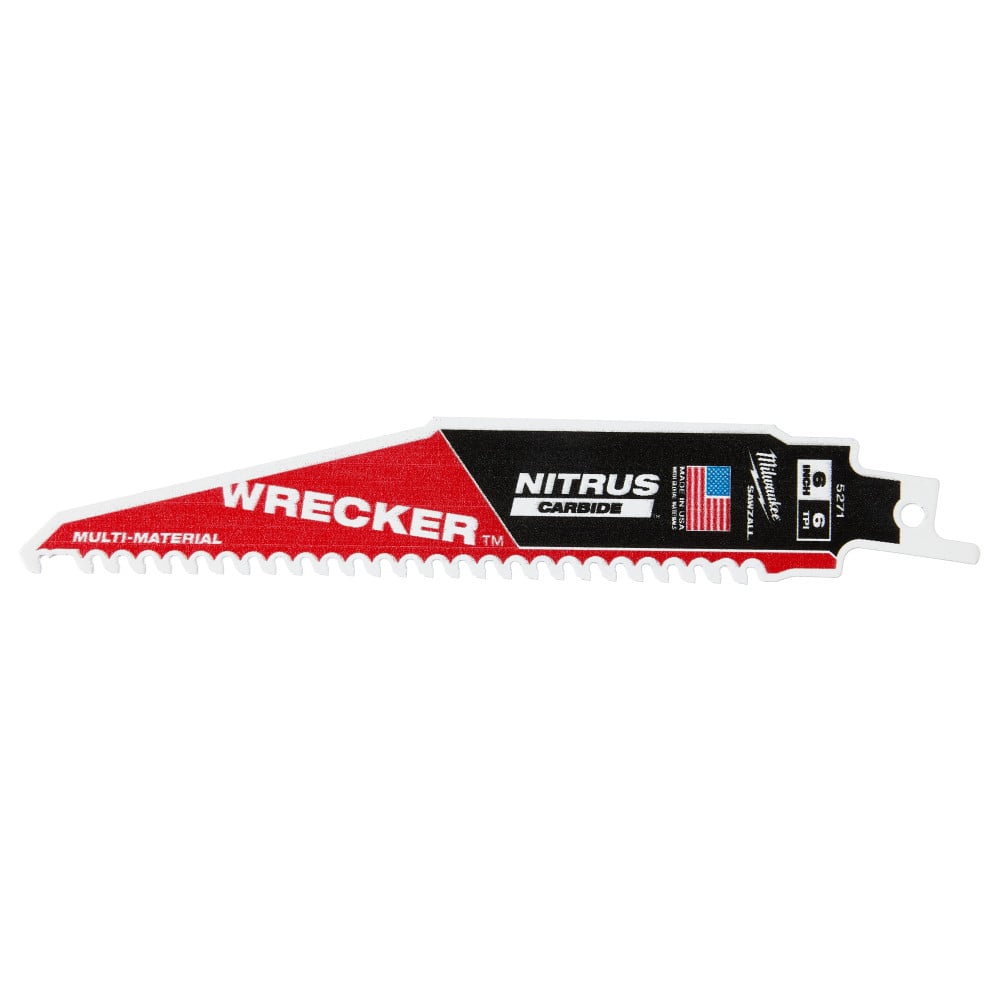 Milwaukee 6inch WRECKER with NITRUS CARBIDE 1Pk