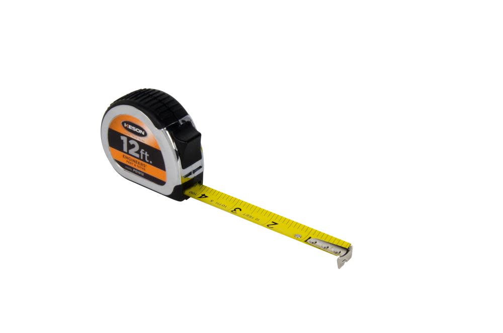 

Keson Chrome Series 12 Ft. Tape ft./10ths