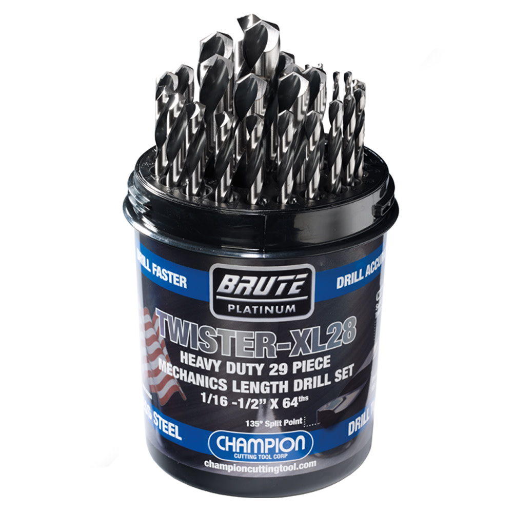 

Champion Cutting Tool Twister 29 pc. XL28 Mechanic Length