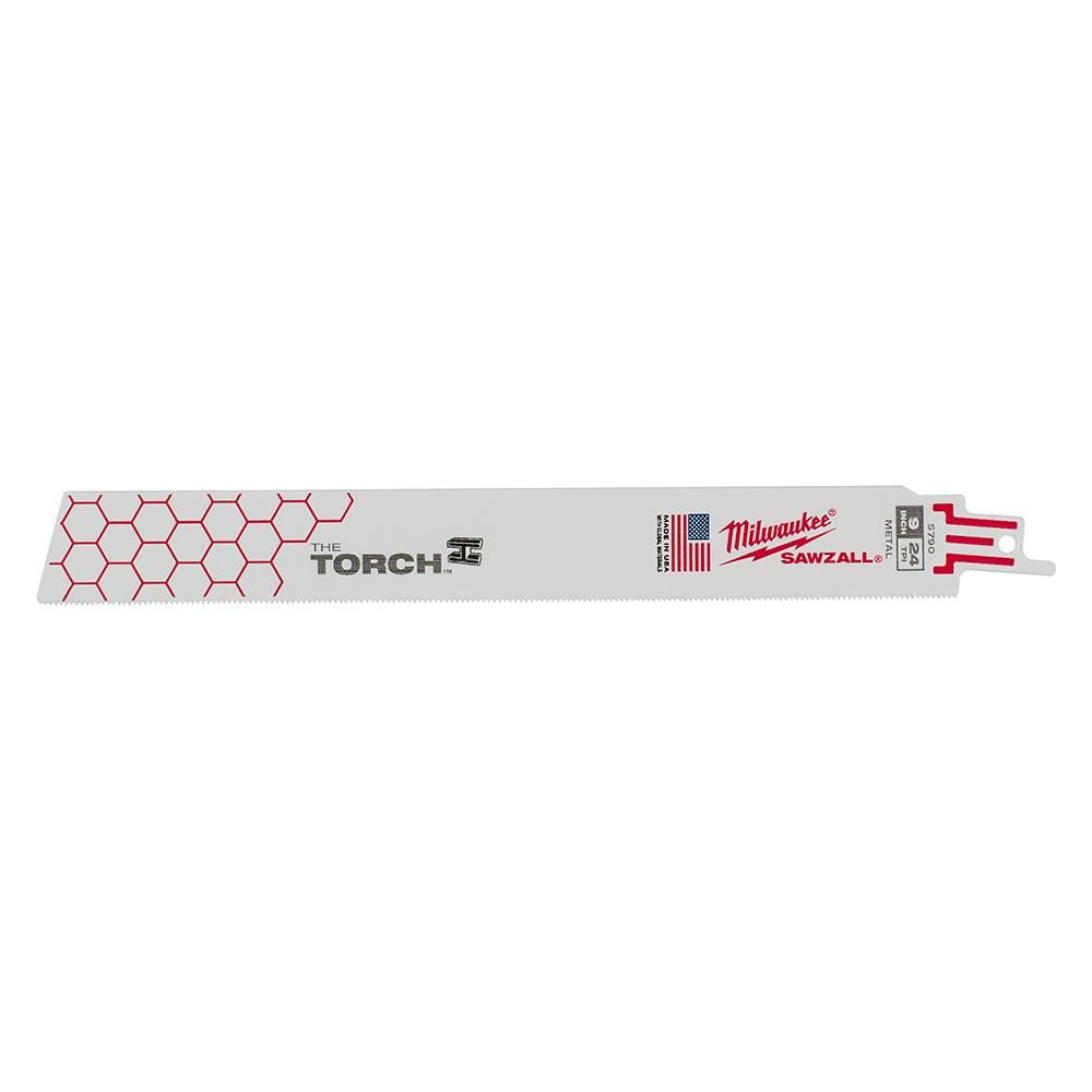 Milwaukee 9 in. 24 TPI THE TORCH SAWZALL Blades 5PK
