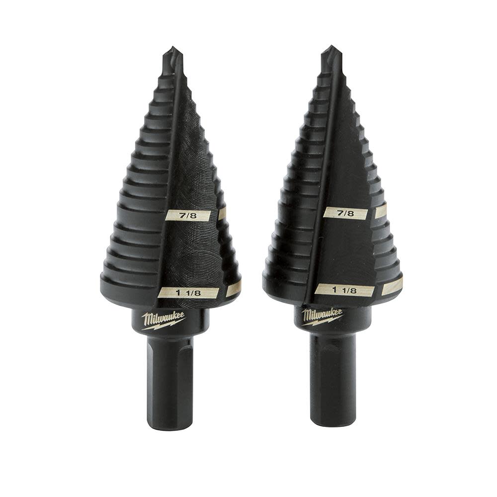 Milwaukee Step Drill Bit Set #9, 2 Pieces