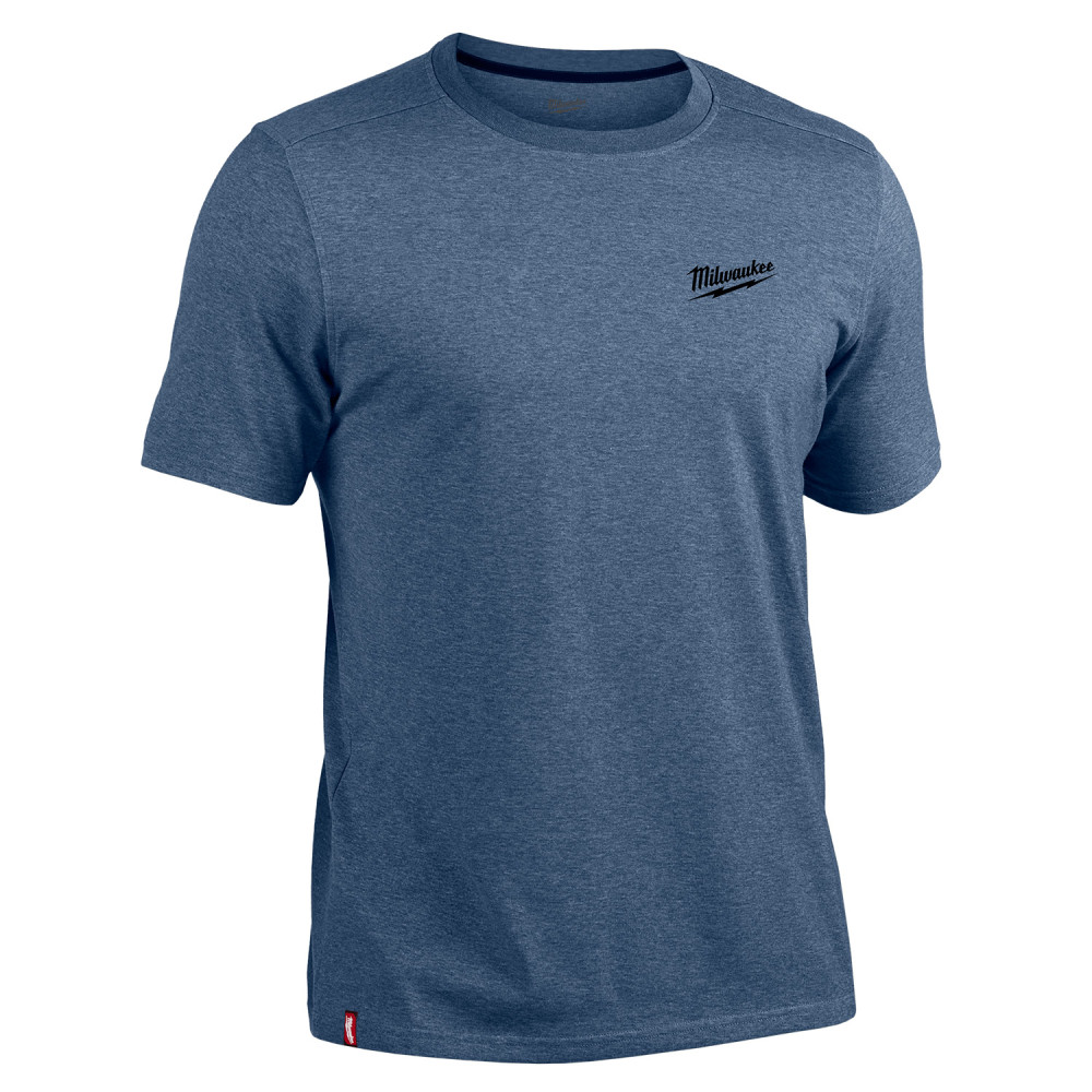 Milwaukee Hybrid Work Tee Short Sleeve Blue 3X