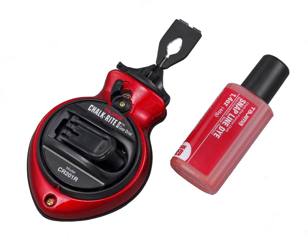 

Tajima Red CHALK RITE II Extra Bold 1 mm Snap Line