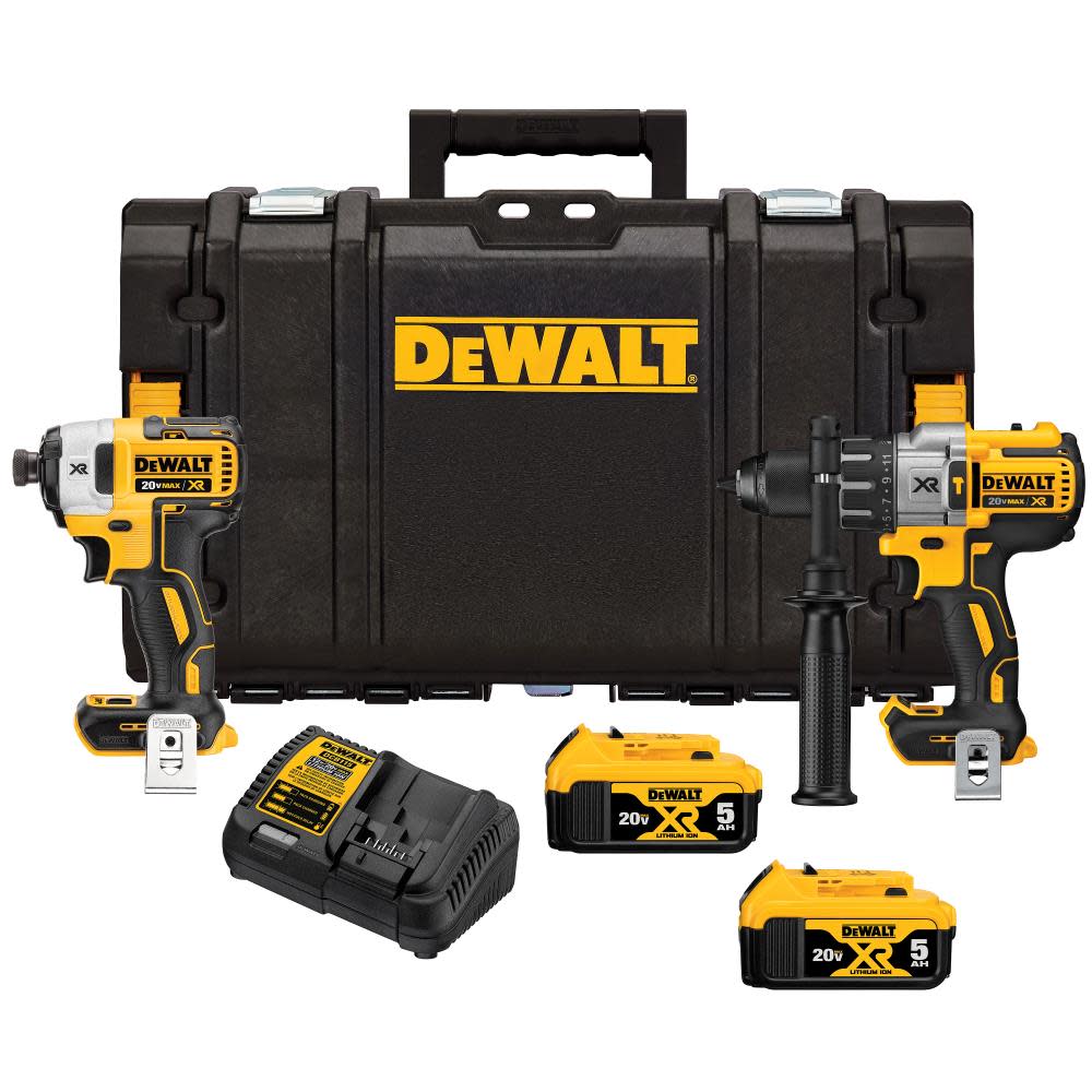 

DEWALT 20V MAX* XR 2 Tool Combo Kit with ToughSystem