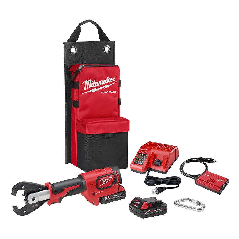 

Milwaukee M18FORCE LOGIC 6T Utility Crimping Kit with Kearney Grooves