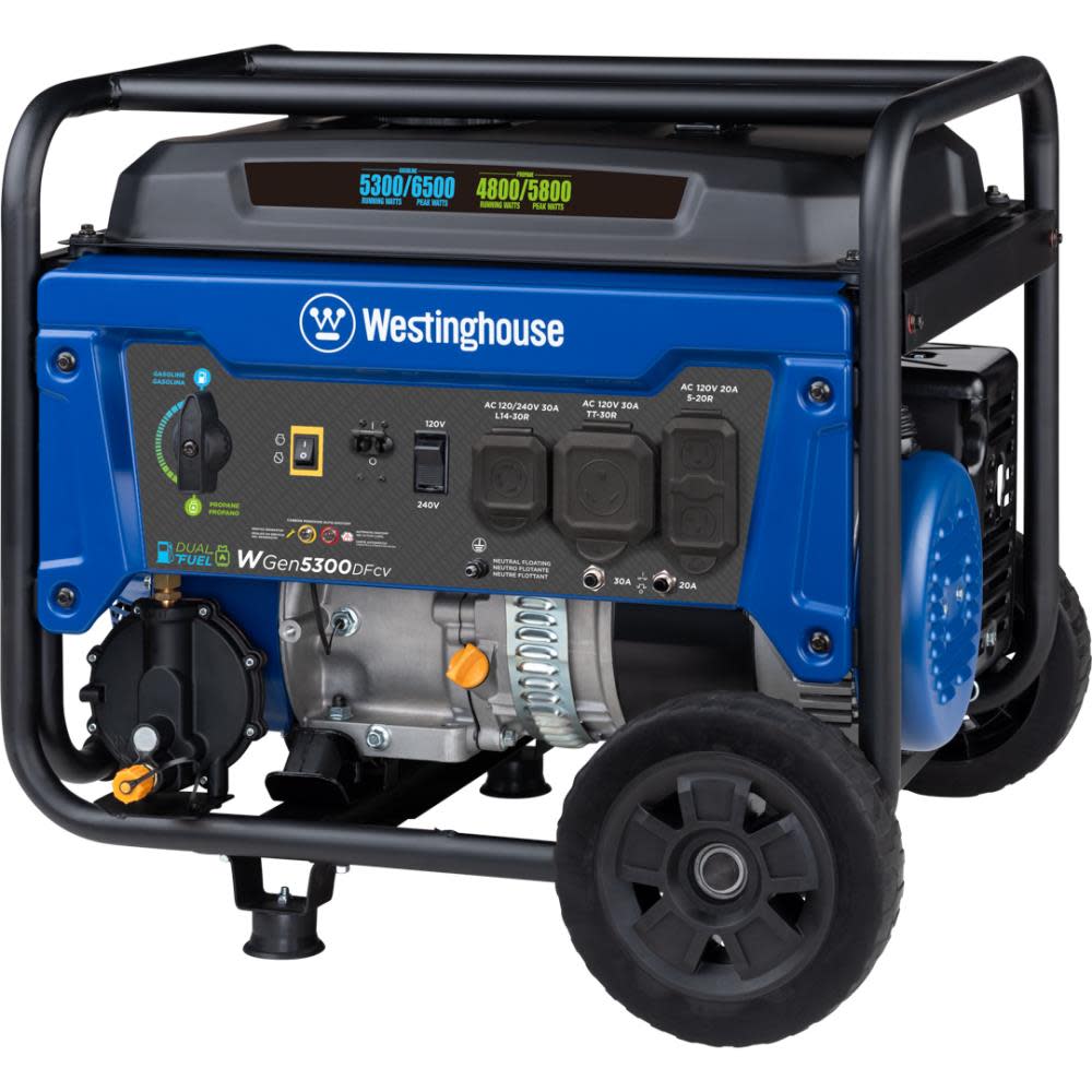 Westinghouse Dual Fuel Portable Generator with CO Sensor - Image 8