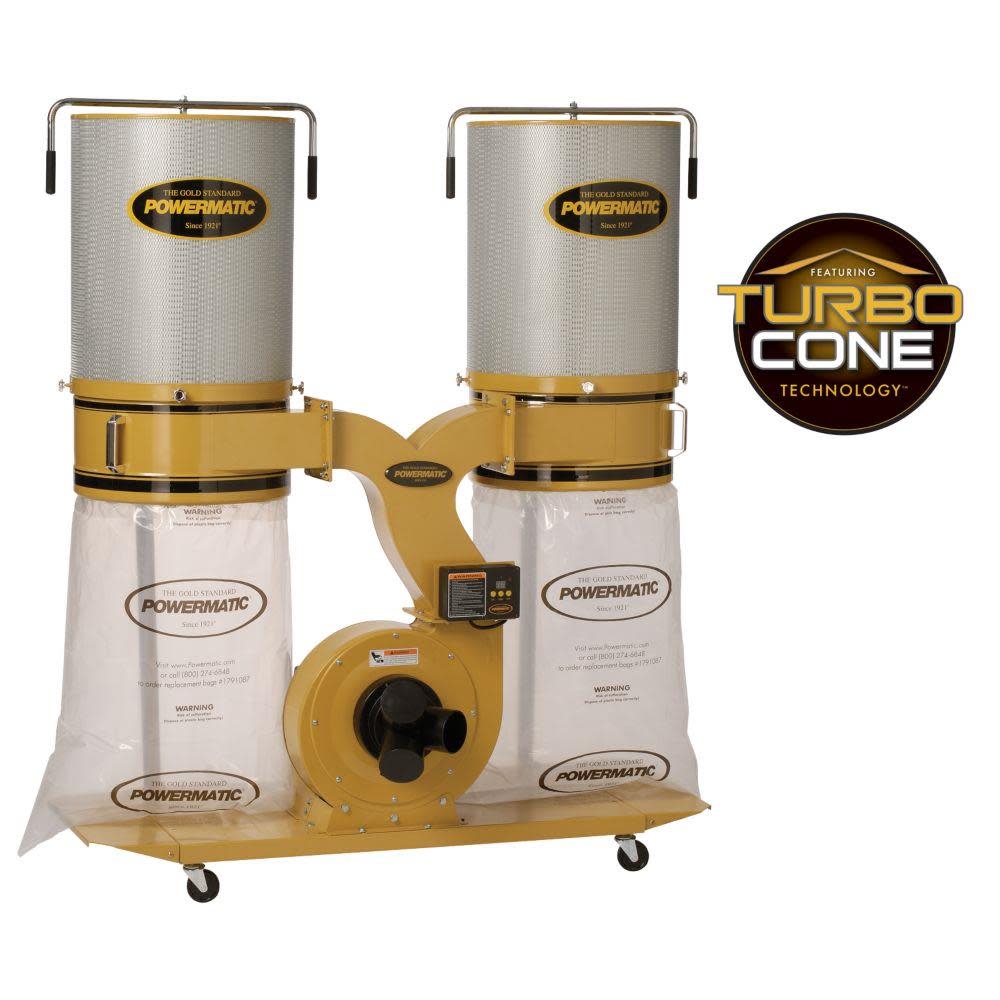 

Powermatic 3 HP 3PH 230/460 V 2-Micron Canister Kit