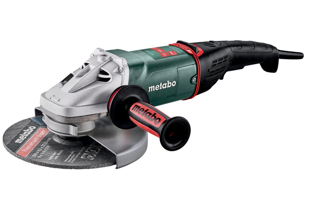 

Metabo WEPB24-230MVT 9" Angle Grinder with Brake Non Lock Paddle