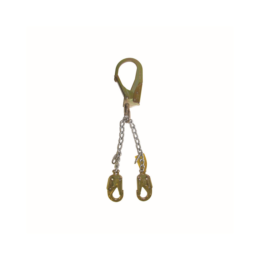 Guardian Fall Protection 130-410 Lbs 24 Inch Dual Leg Chain Positioning ...
