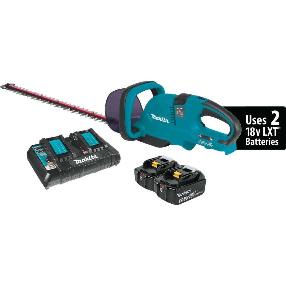 

Makita 18V X2 LXT Lithium-Ion (36V) Cordless Hedge Trimmer Kit (5.0Ah)