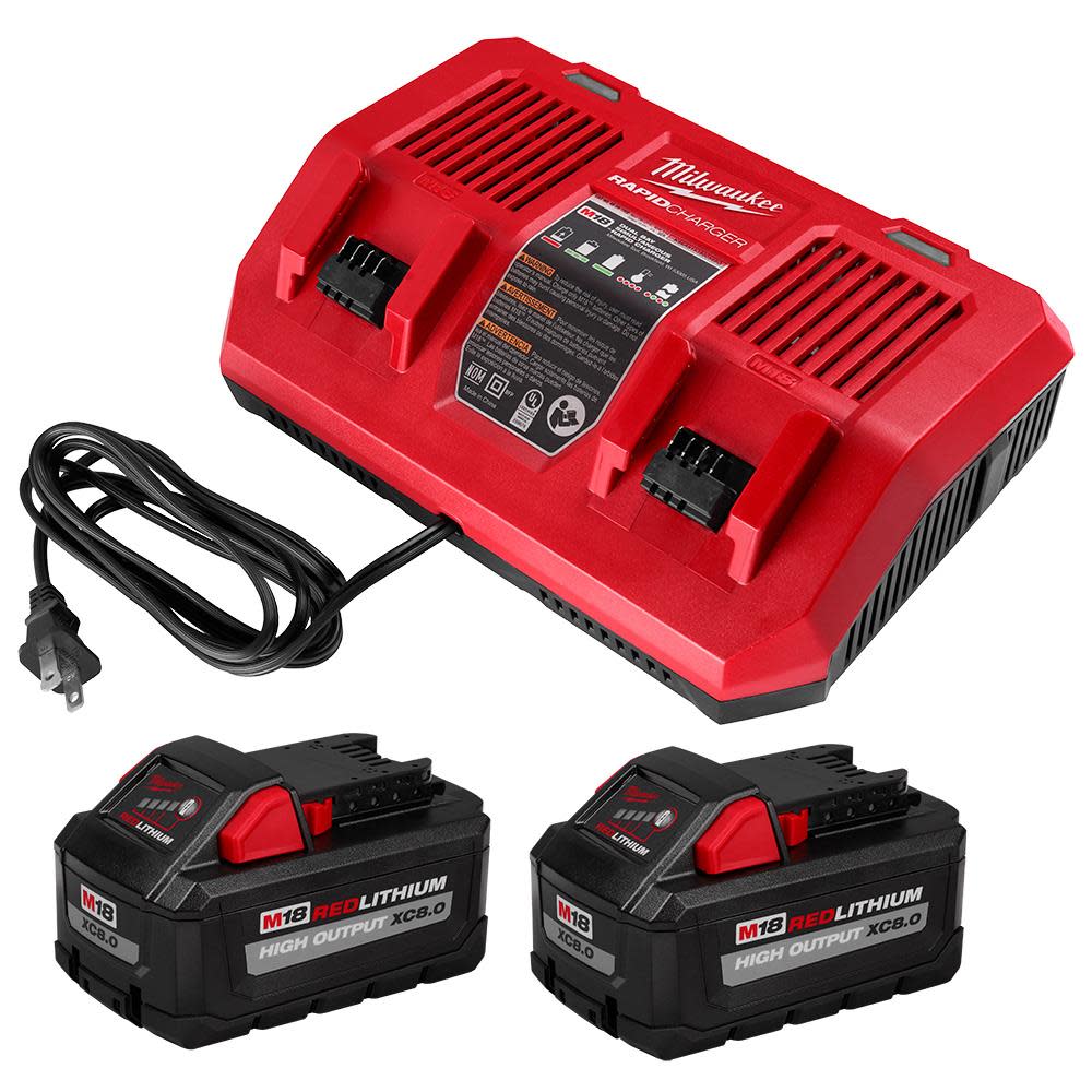 Milwaukee m18 top multiple battery charger