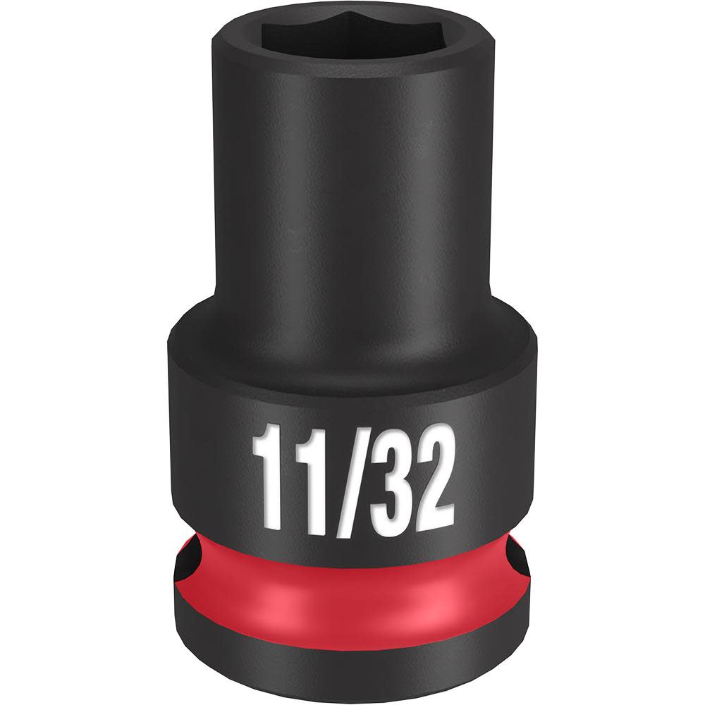 

Milwaukee Impact Socket 3/8" Drive 11/32" Standard 6 Point