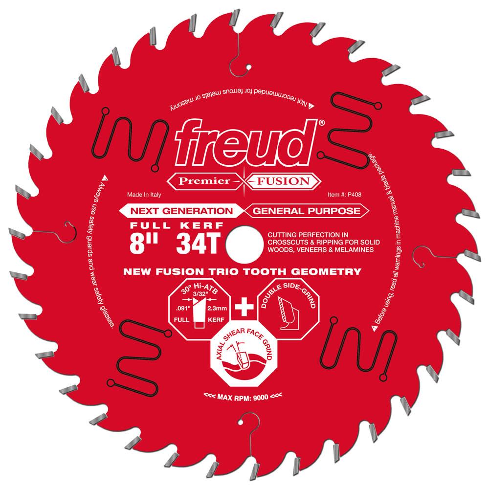 

Freud 8" Premier Fusion Blade