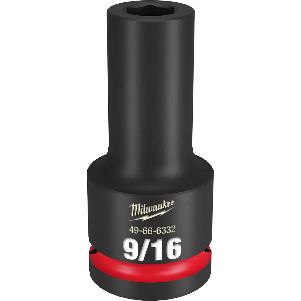 

Milwaukee SHOCKWAVE Impact Duty Socket 3/4" Drive 9/16" Deep 6 Point