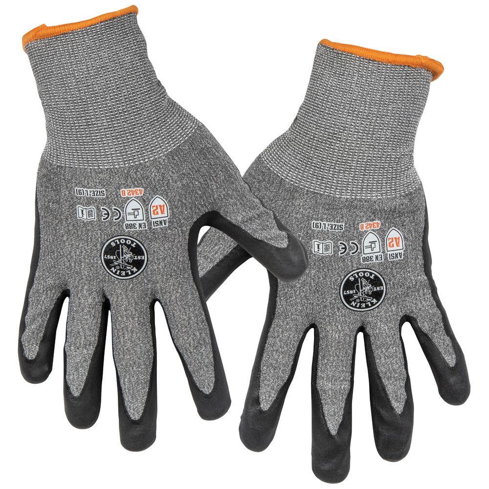 

Klein Tools 2-Pair of Work Gloves Cut Level 2 Touchscreen - Large