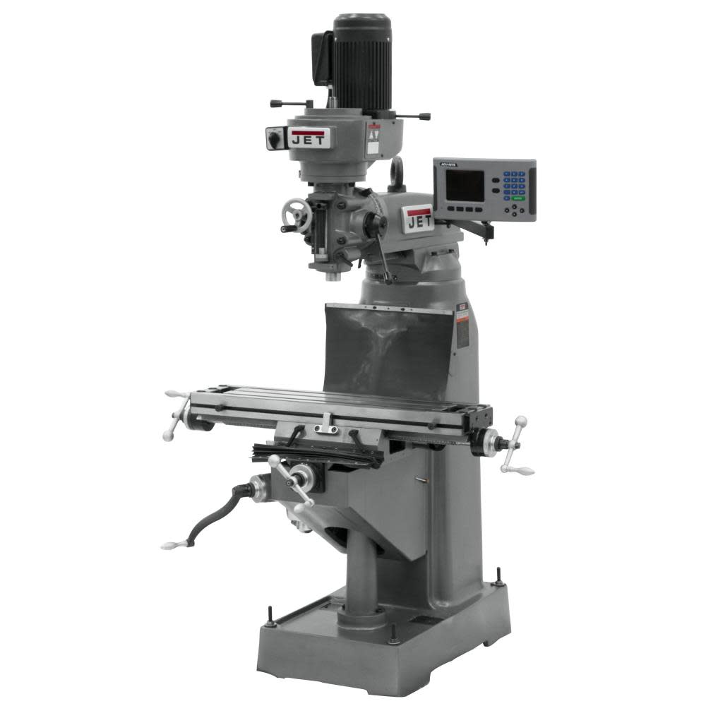 

JET JVM-836-3 MIll with ACU-Rite 203 DRO