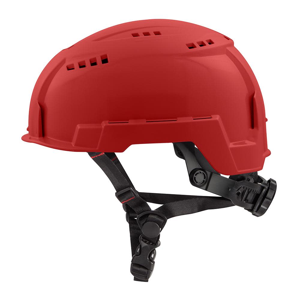 

Milwaukee Red Vented Helmet with BOLT Class C