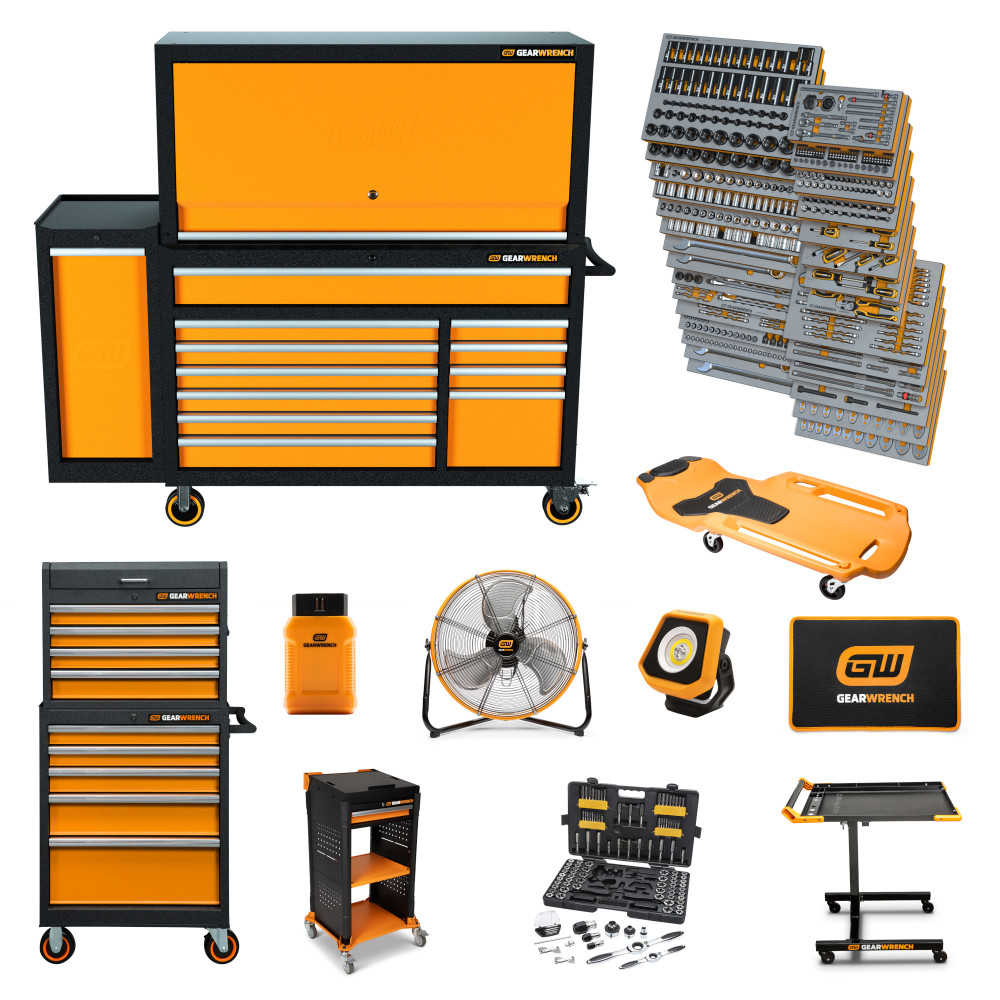 GEARWRENCH MEGAMOD Mechanics Tool Set 1331 Pieces MEGAMOD1331