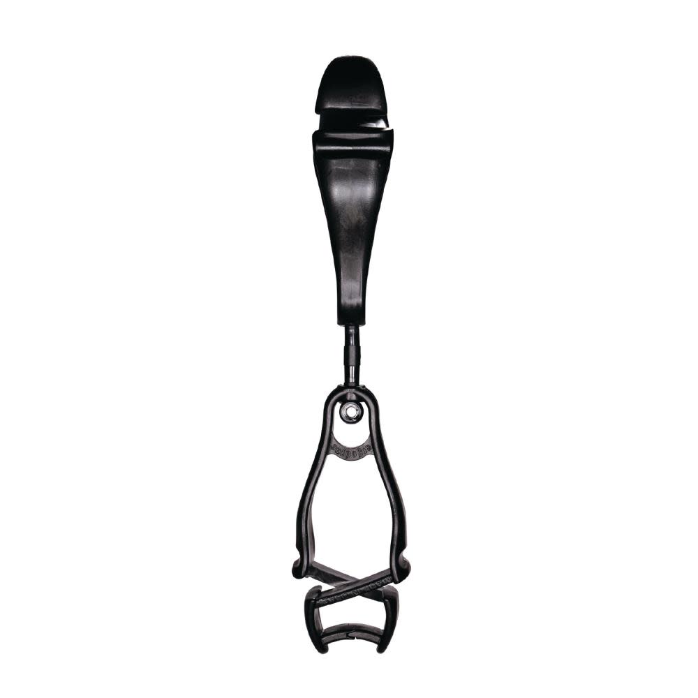 Ergodyne 3420 Swiveling Glove Clip Holder Dual Clips Black