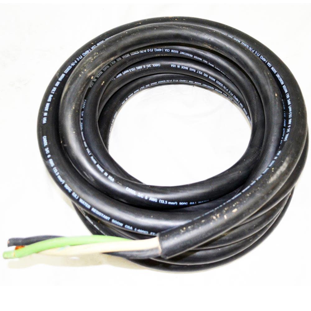 

DEWALT Cord Kit - 6-3 Gauge Wire 25 ft for DXH2000TS Electric Heater - NO PLUG