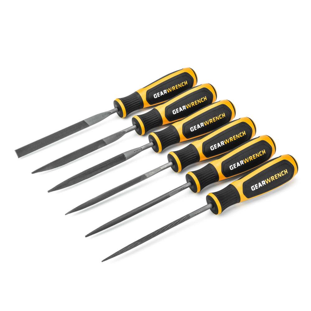 

GEARWRENCH 6 Pc 4" Mini File Set