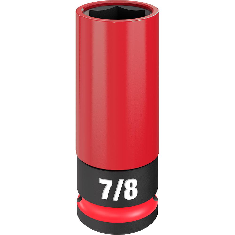 

Milwaukee SHOCKWAVE Impact Duty Socket 1/2 Drive 7/8" SAE Lug Nut Wheel