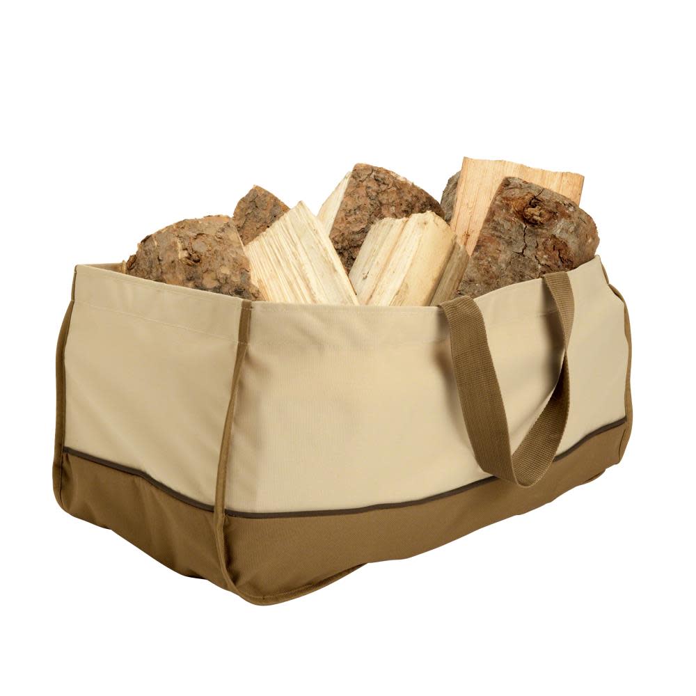 

Classic Accessories 24.5-in L x 11.75-in W x 11.75-in H Polyester Firewood Cover