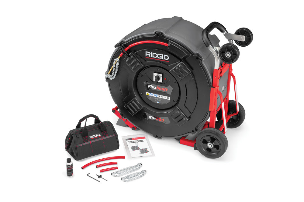 Ridgid K9306 FlexShaft 125 Feet Drain Cleaning Machine 66593 Acme Tools