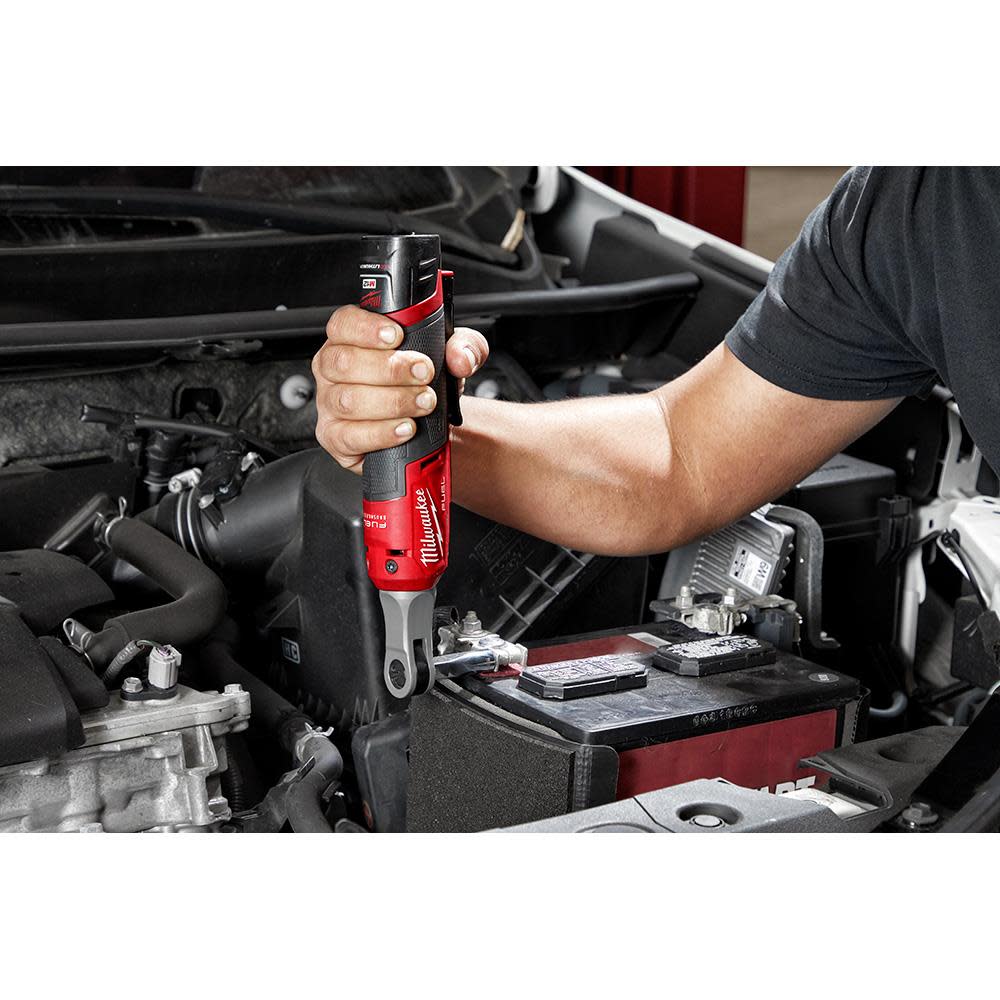 Milwaukee M12 FUEL 1 4inch High Speed Ratchet Bare Tool 2566 20 Acme Tools