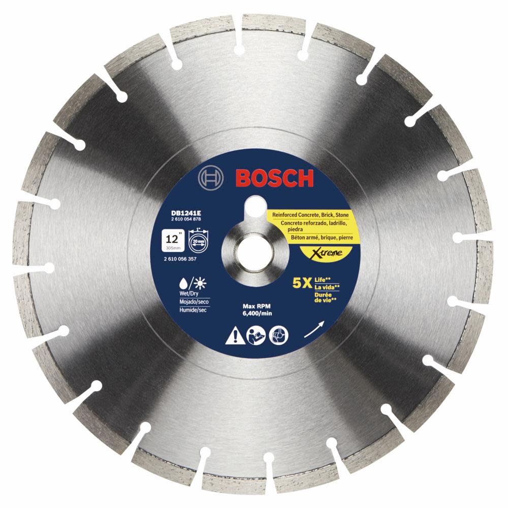

Bosch 12" Xtreme Segmented Rim Diamond Blade