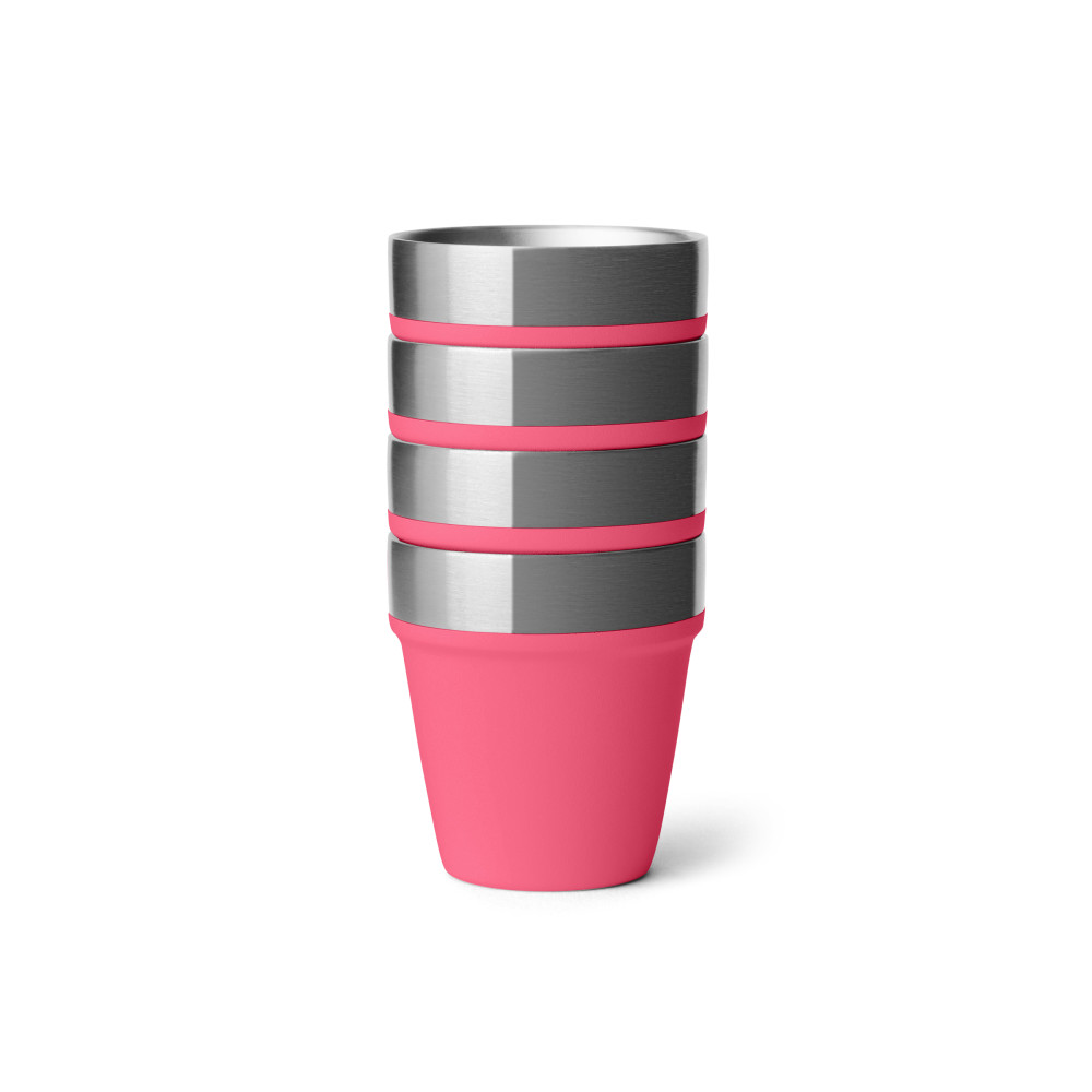Yeti 1.7 Oz Shot Glasses with Carrying Case, Tropical Pink
