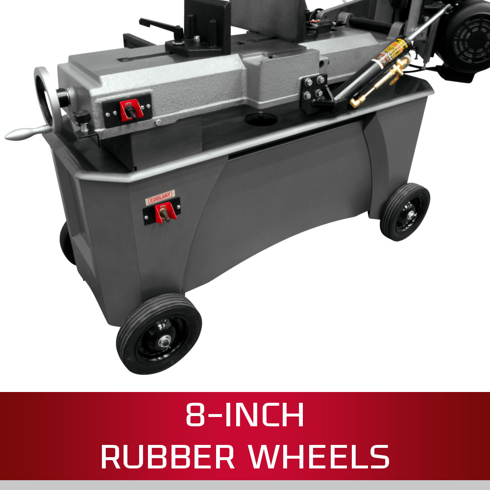 JET HVBS-712 7 In. x 12 In. Horizontal/Vertical Bandsaw