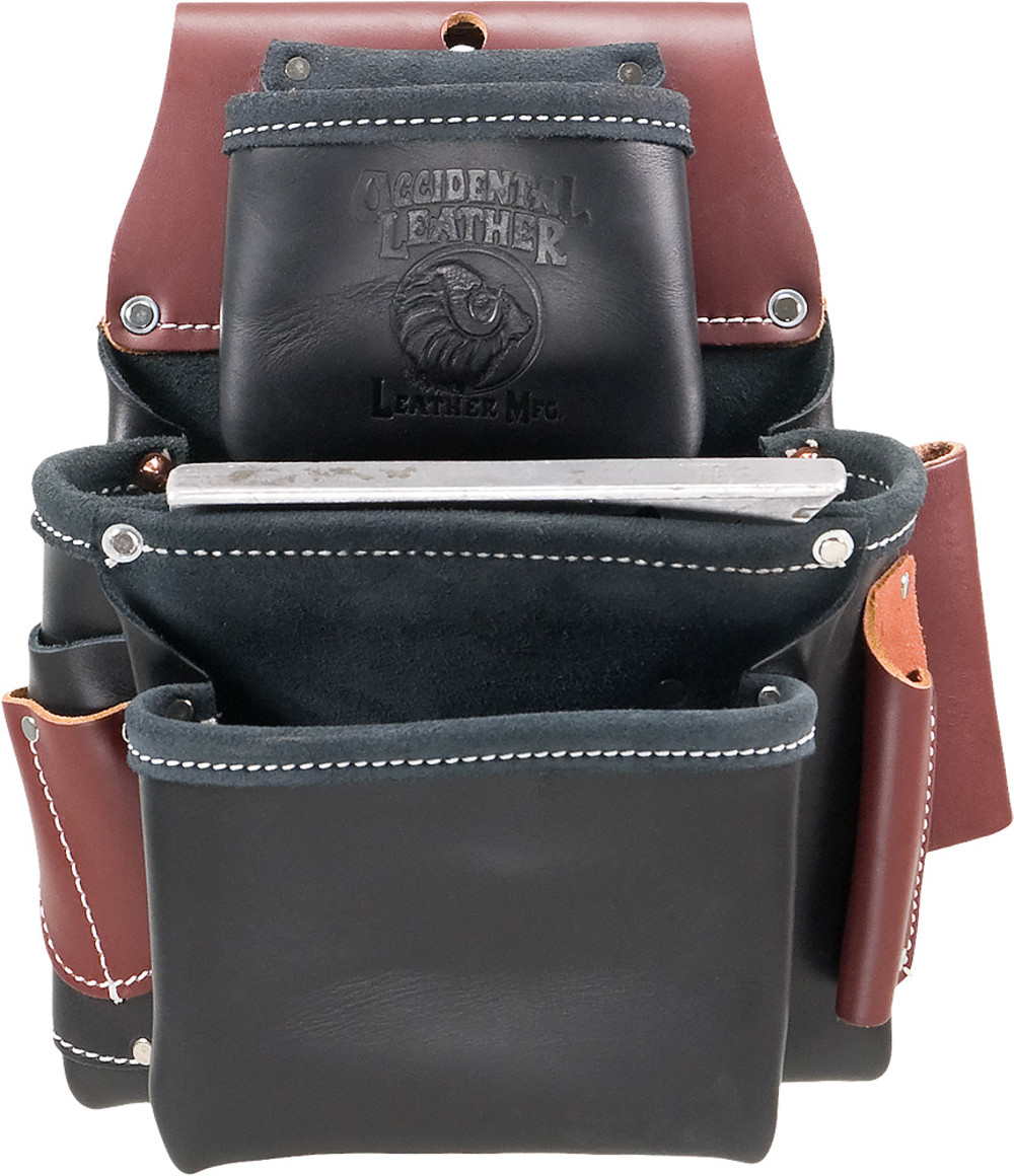 

Occidental Leather 3 Pouch Pro Fastener Bag - Black