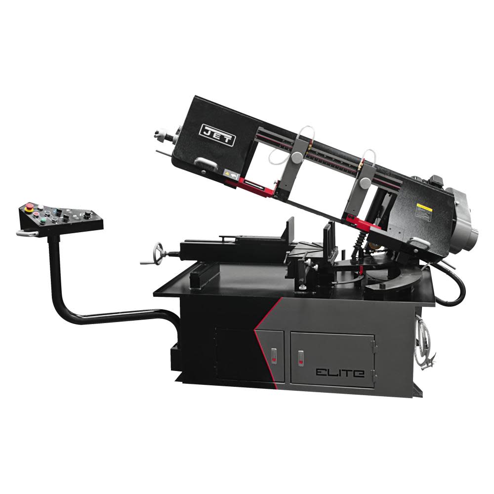 

JET 10" x 18" Semi-Auto Variable Speed Dual Horizontal Mitering Saw