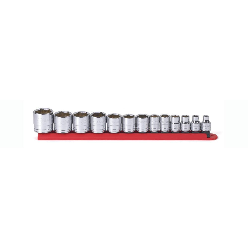 GEARWRENCH 13 Pc 3/8 In. Dr. 6 Pt SAE Socket Set