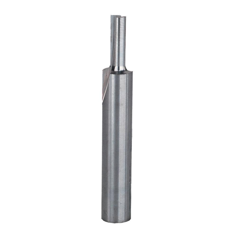 Freud 1/8 In. (Dia.) Double Flute Straight Bit with 1/4 In. Shank